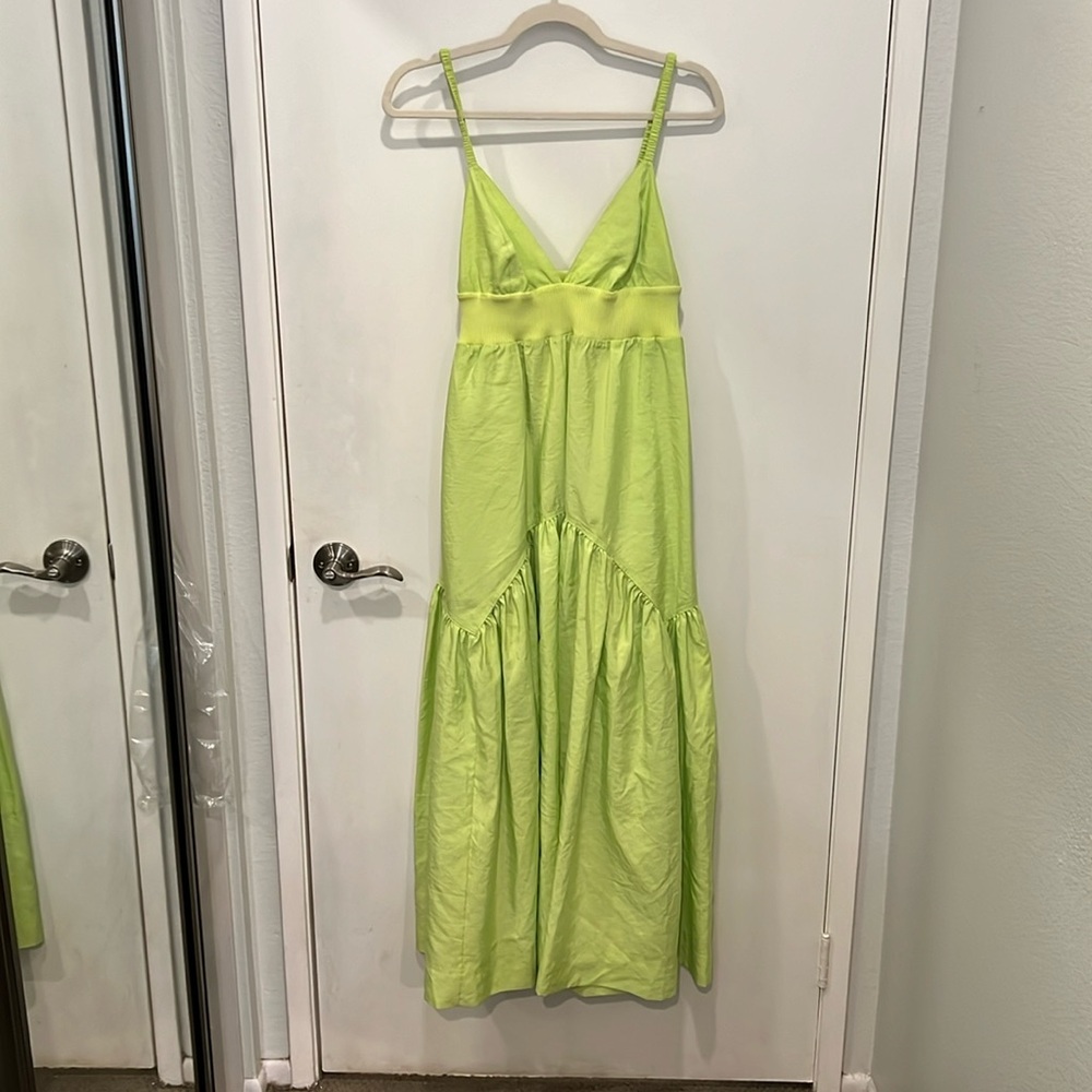 NWT ALC lime green maxi dress